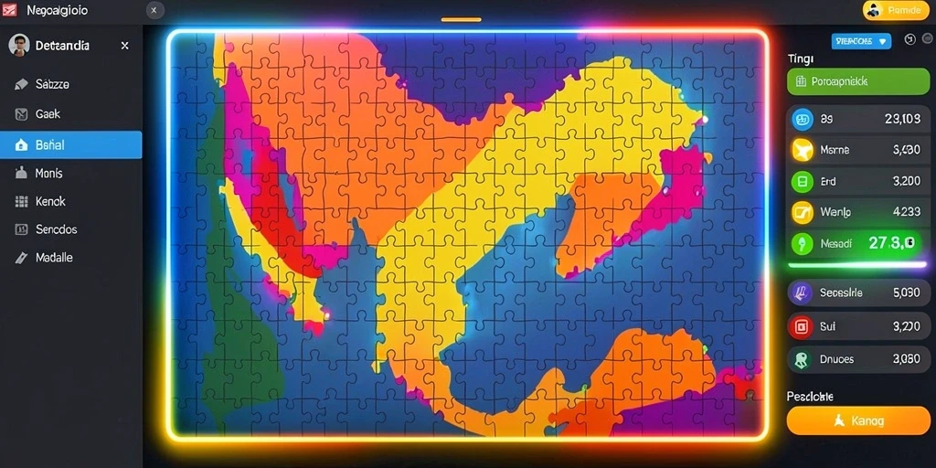 rejekigames - Antarmuka pengguna yang mudah dinavigasi dan intuitif.