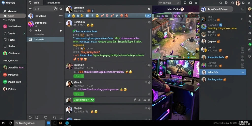 spingila - Tangkapan layar karakter menarik dalam game.